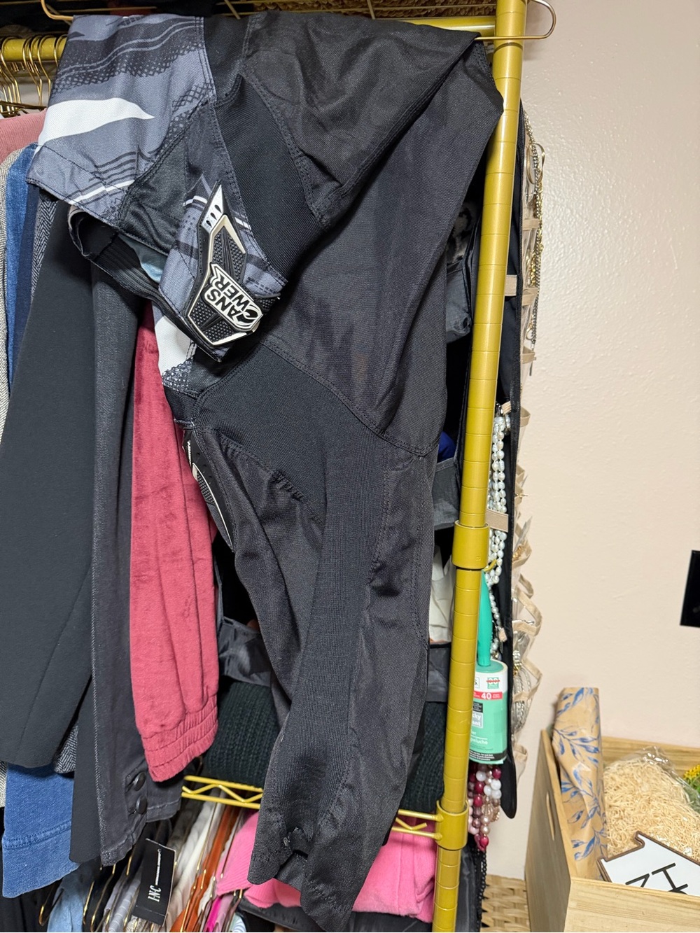 Mens Black Dirt Bike Riding Pants